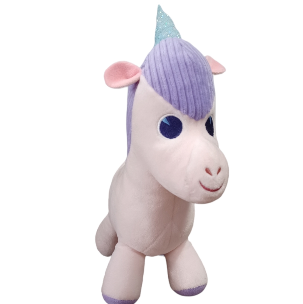 ✓Kohl's Cares 11" Plush Unicorn Pink & Purple Blue Horn Lovey fairy core